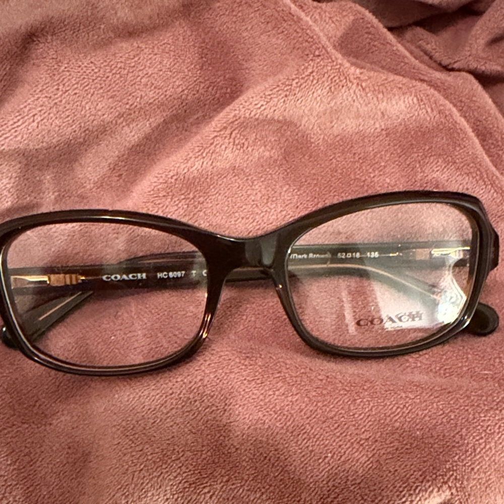 Coach Women's Dark Brown Glasses